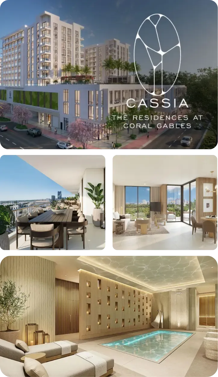 grid of CASSIA Coral Gables proyect