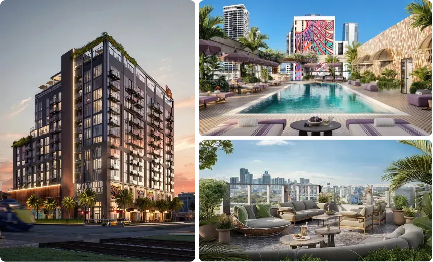 The Rider Wynwood Residences Miami proyect render